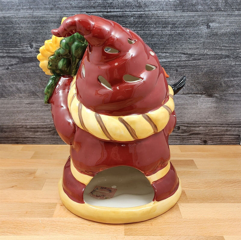 Load image into Gallery viewer, Sunflower Harvest Gnome Tealight Candle Holder by Blue Sky and Heather Goldminic
