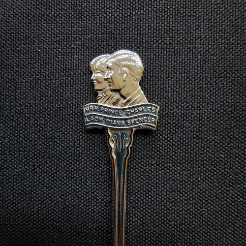 Prince Charles and Lady Diana Spencer Wedding Collector Souvenir Spoon 4 1/4in