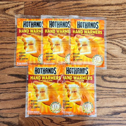 Hothands Hand Warmers (2-pack) Set of 4 hand Warmer Packets - Up to 10 hours