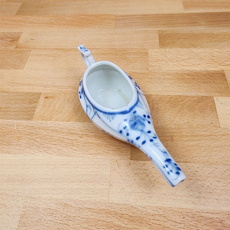 Load image into Gallery viewer, German Flow Blue Onion Design Medical Porcelain Invalid Baby Feeder Cup
