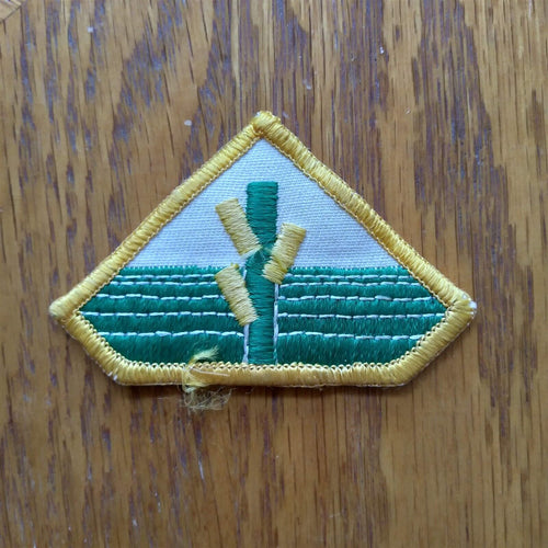 Farm Seed Corn AG Farming Jacket or Hat Patch Embroidered