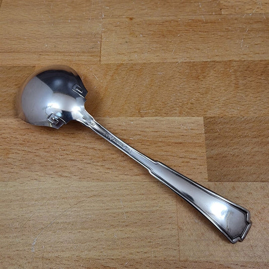 Sugar Spoon Grecian Silverplate 1915 ONEIDA Flatware 1881 Rogers Greek Key