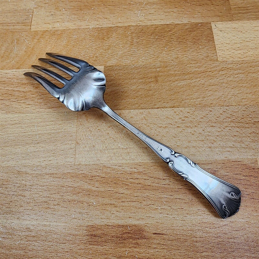 Chipped Beef Fork Marcella Silverplate 1905 by Oneida 6 5/8in (16cm)