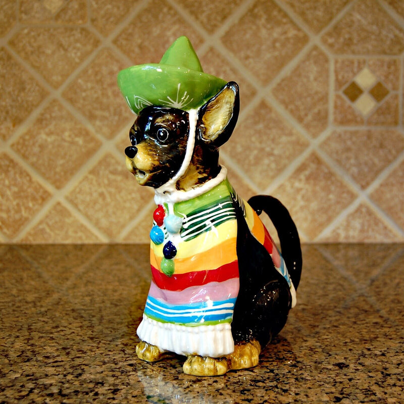 Load image into Gallery viewer, Chihuahua Mexican Dog Teapot Collectible Serving Tea Pot Home Décor by Blue Sky
