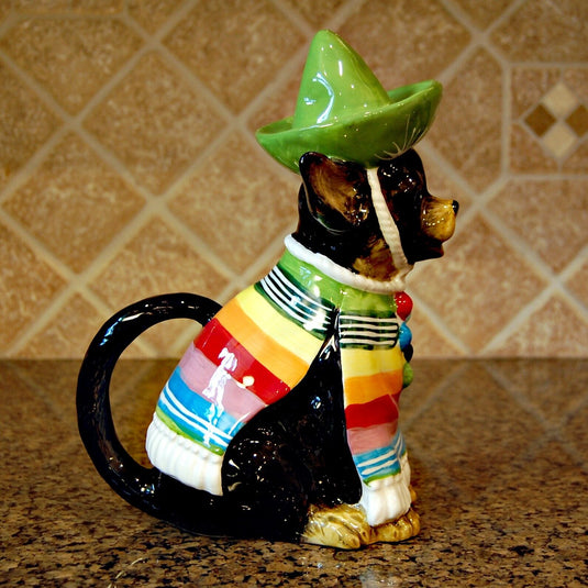 Chihuahua Mexican Dog Teapot Collectible Serving Tea Pot Home Décor by Blue Sky
