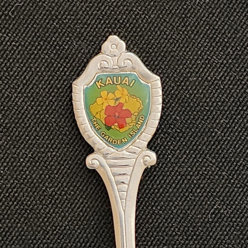 Load image into Gallery viewer, Hawaii Kauai Island State Collector Souvenir Spoon 4.5in 1990
