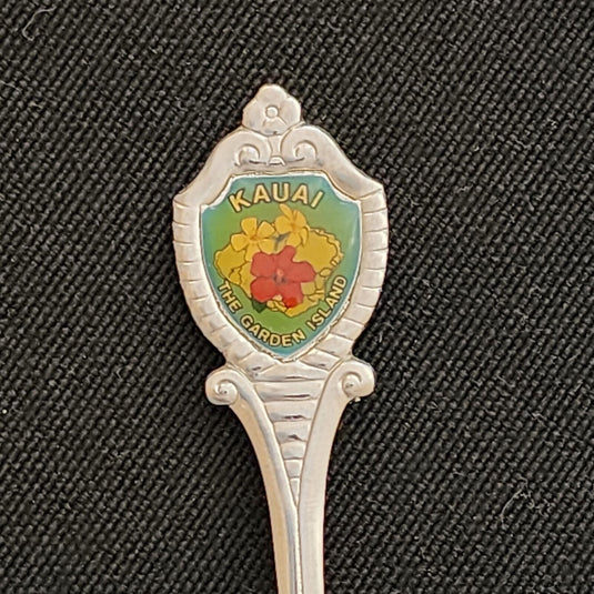Hawaii Kauai Island State Collector Souvenir Spoon 4.5in 1990
