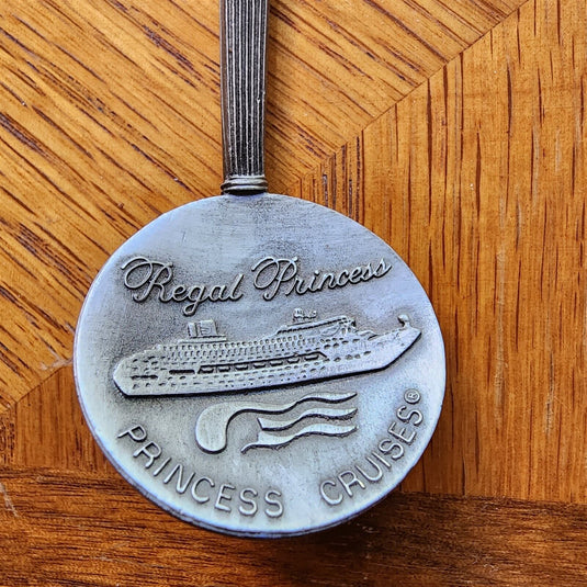 Regal Princess Cruises Collector Souvenir Spoon 4 inch in Pewter