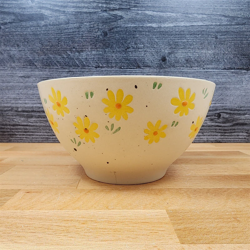 Load image into Gallery viewer, Daisy Flowers Festive Bowl 6 inch (15cm) Floral Kitchen Dish by Blue Sky
