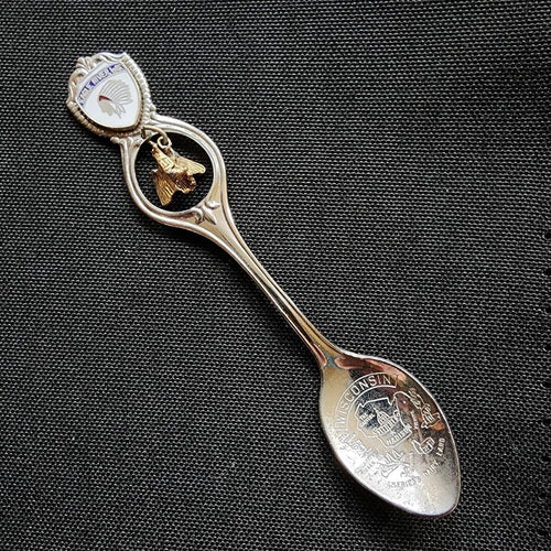 Eagle River Wisconsin Collector Souvenir Spoon 4.5