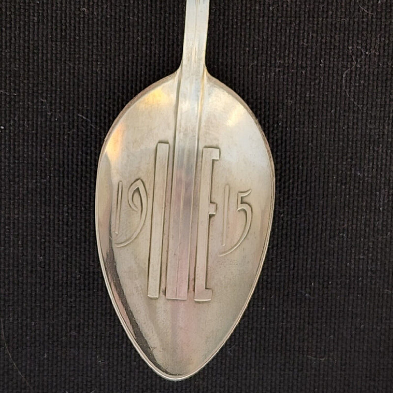 Load image into Gallery viewer, Panama Pacific Exposition Sterling Bear Souvenir Spoon 1914 Patent 5/14"
