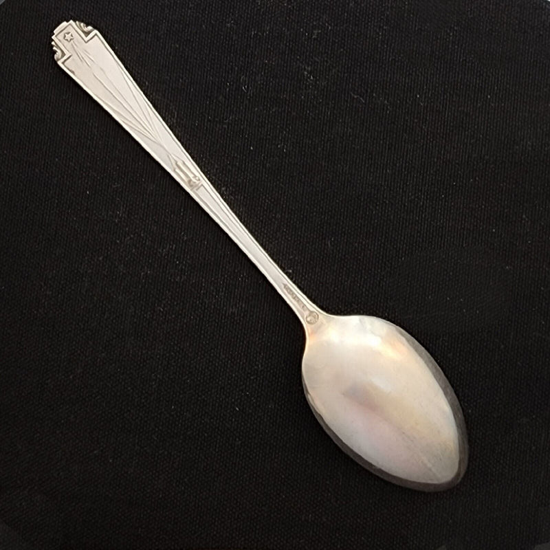 Load image into Gallery viewer, Chicago Worlds Fair 1933 Century of Progress Sterling Souvenir Spoon 5 7/8&quot;

