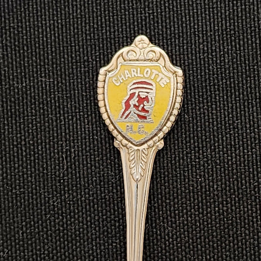 Charlotte North Carolina State Collector Souvenir Spoon 3.5 inch