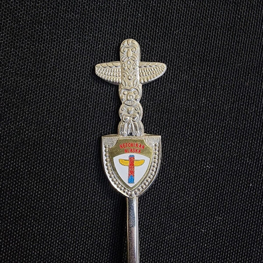 Ketchikan Alaska Collector Souvenir Spoon 5 inch With Totem Pole