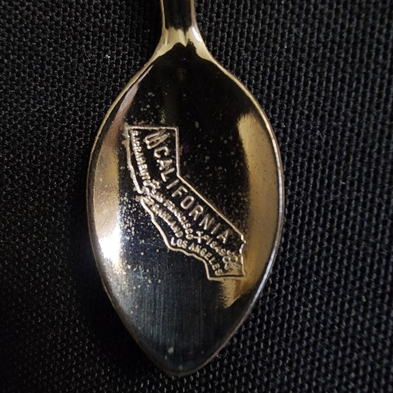 Load image into Gallery viewer, Palm Springs California Collector Souvenir Spoon 4.5 inch with Palm Tree Dangler
