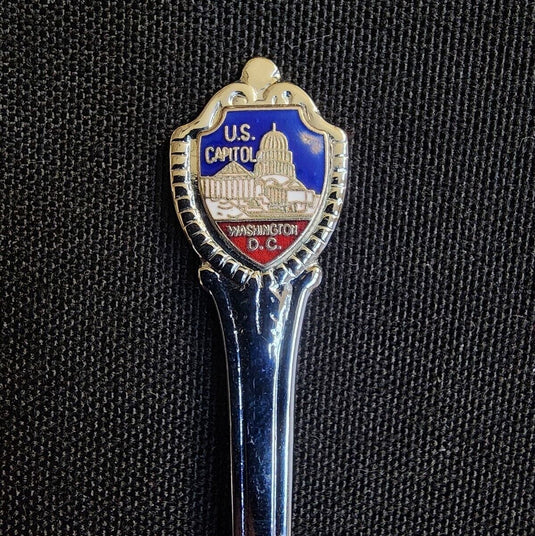 Washington DC Collector Travel Souvenir Spoon Set of 3 USA Capital Memorabilia