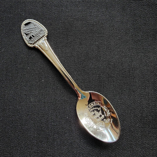 Wisconsin Badger State Collector Souvenir Spoon 4.5