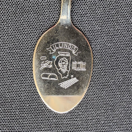 Grants Home Galena Illinois Collector Souvenir Spoon 4.5" (11cm)