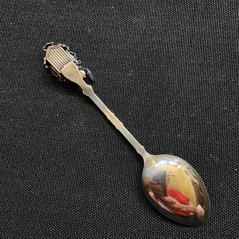 Load image into Gallery viewer, Cuckoo Clock German Enamel Collector Souvenir Spoon 4in by Versibert Silverplate
