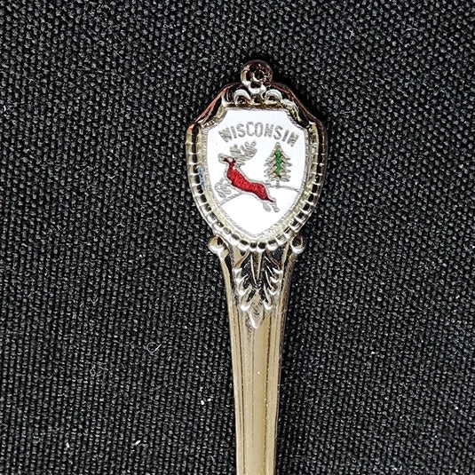 Wisconsin State Collector Souvenir Spoon 4in (10cm)