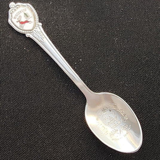 Wisconsin State Collector Souvenir Spoon 4in (10cm)
