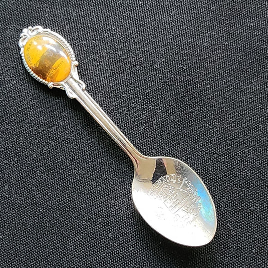 Pikes Peak Colorado Collector Souvenir Spoon 4.5" (11cm) Engraved