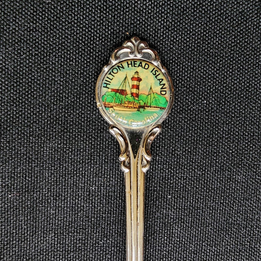 Hilton Head Island South Carolina Harbor Collector Souvenir Spoon 4.5" (11cm)