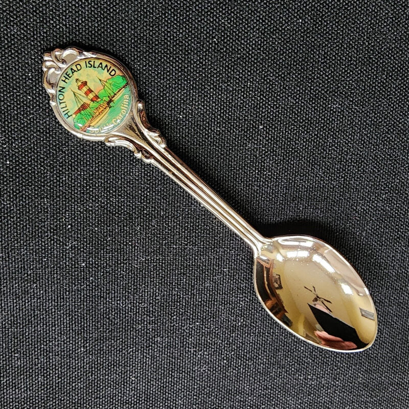 Load image into Gallery viewer, Hilton Head Island South Carolina Harbor Collector Souvenir Spoon 4.5&quot; (11cm)
