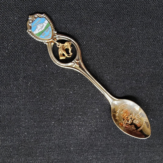 Montana Big Sky Country Collector Souvenir Spoon 4.5" (11cm) with Horse Dangler