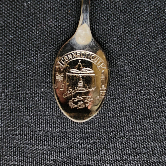 Mystic Seaport Connecticut Collector Souvenir Spoon 3.5 in (9cm)