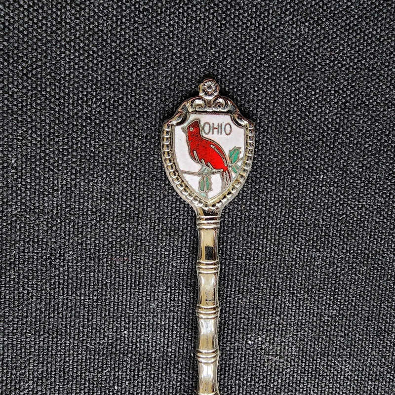 Load image into Gallery viewer, Ohio State Cardinal Collector Souvenir Spoon 4.5" (11cm)
