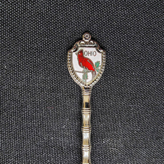Ohio State Cardinal Collector Souvenir Spoon 4.5" (11cm)