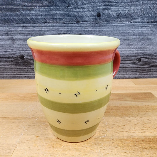 Pistoulet Pfaltzgraff Set of 4 Mugs Kitchen Stoneware Dinnerware Cups