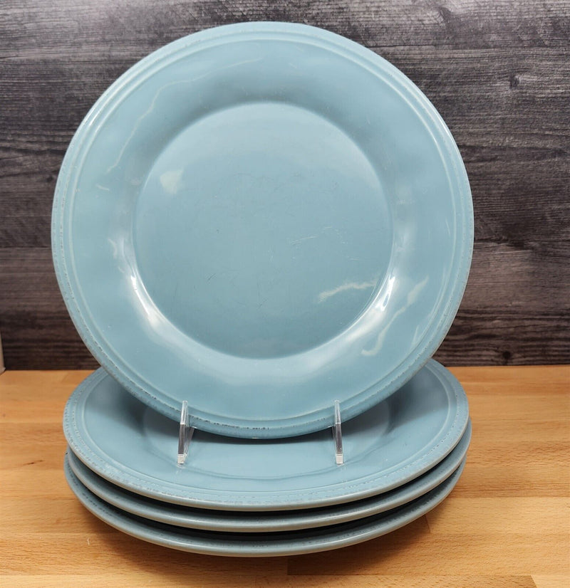 Load image into Gallery viewer, Cucina Agave Blue by Rachael Ray Set of 4 Dinner Plate 10 1/2&quot; 27cm Dinnerware
