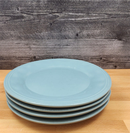 Cucina Agave Blue by Rachael Ray Set of 4 Dinner Plate 10 1/2" 27cm Dinnerware