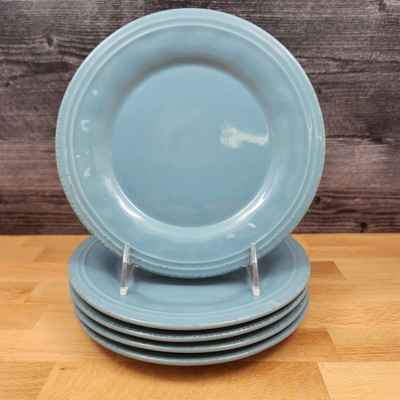 Load image into Gallery viewer, Cucina Agave Blue by Rachael Ray Set of 5 Salad Plate 8 1/4&quot; 21cm Dinnerware
