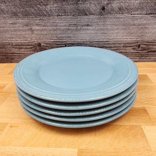 Cucina Agave Blue by Rachael Ray Set of 5 Salad Plate 8 1/4" 21cm Dinnerware