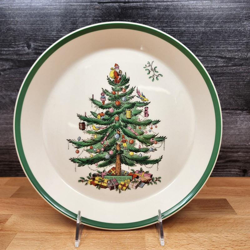 Load image into Gallery viewer, Spode Christmas Tree Round Versatile Dish England 9 3/4” S3324-V
