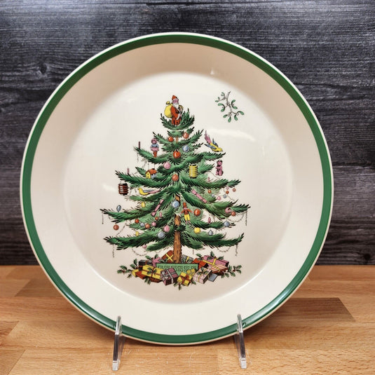 Spode Christmas Tree Round Versatile Dish England 9 3/4” S3324-V