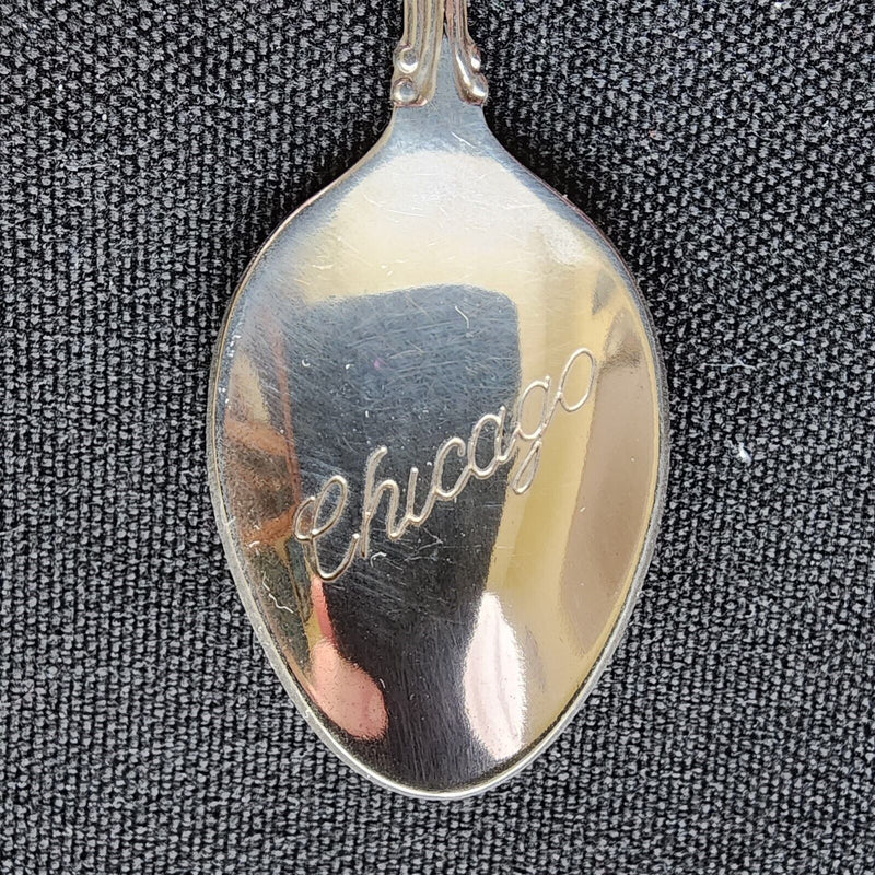 Load image into Gallery viewer, Chicago Illinois Hancock Building Collector Souvenir Spoon 4.5&quot; (11cm)
