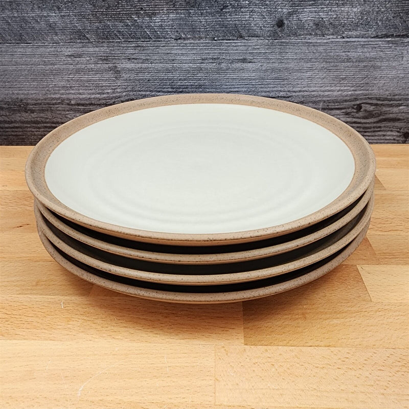 Load image into Gallery viewer, Noritake Madera Ivory Set of 4 Dinner Plate 8474 Stoneware Dinnerware 10 3/8 in
