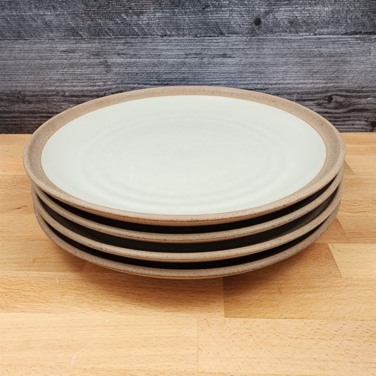 Noritake Madera Ivory Set of 4 Dinner Plate 8474 Stoneware Dinnerware Tableware