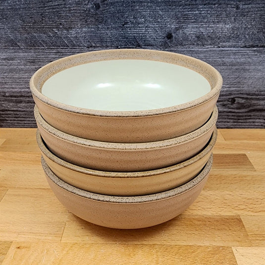 Noritake Madera Ivory Set of 4 Cereal Soup Coupe Bowl 6.5" 16cm 8474 Stoneware