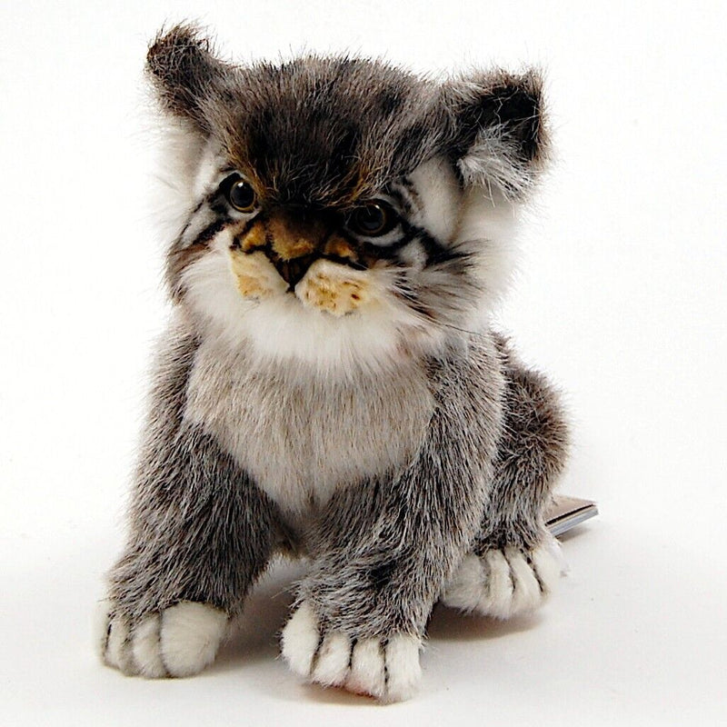 Load image into Gallery viewer, Pallas Kitten 12.40&quot; by Hansa True to Life Look Soft Plush Animal Learning Toys
