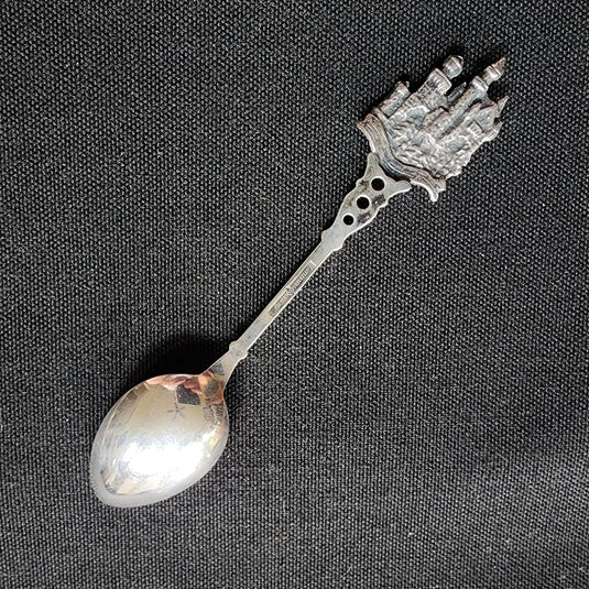 Neuschwanstein Castle Bavaria Collector Souvenir Spoon 4.5" (11cm) Silver Plated