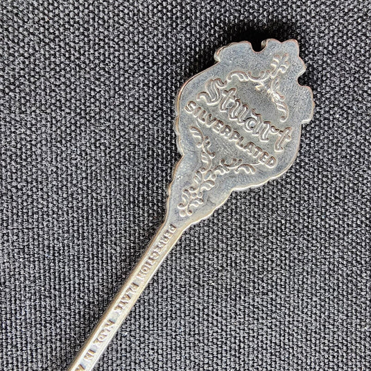 Calgary Alberta Canada Stampede Collector Souvenir Spoon 4 1/2" Silver Plated