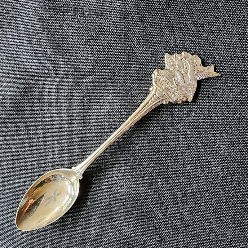 Load image into Gallery viewer, Estes Park Colorado Collector Souvenir Spoon 5&quot; (12cm) Silver Plated
