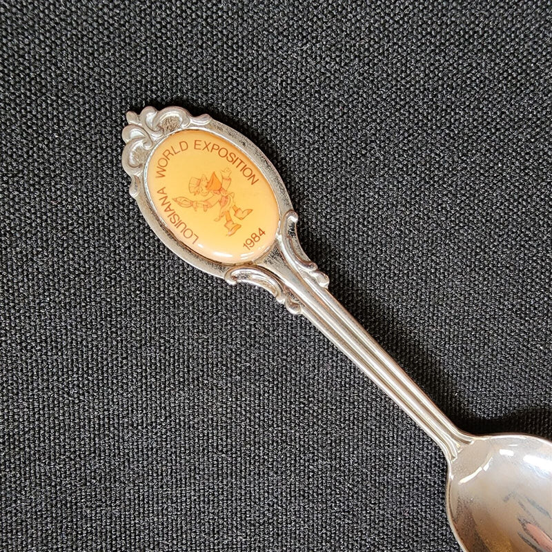 Load image into Gallery viewer, Louisiana World Expo 1984 Collector Souvenir Spoon 4 1/2&quot; (11cm)

