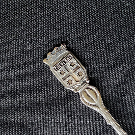 Cheverny Commune France Collector Souvenir Spoon 5" (12cm) Silver Plated