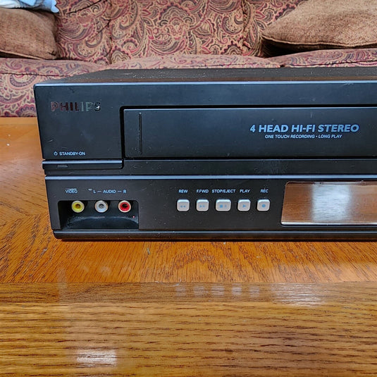 Philips Combo DVD VCR Player Hi-Fi Stereo VHS Recorder DVP3345VB & Remote Works